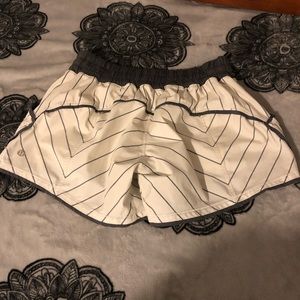 Chevron Lululemon Running Shorts